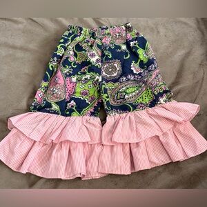 Paisley Colorful Girls 2T Bell Bottoms 100% Cotton